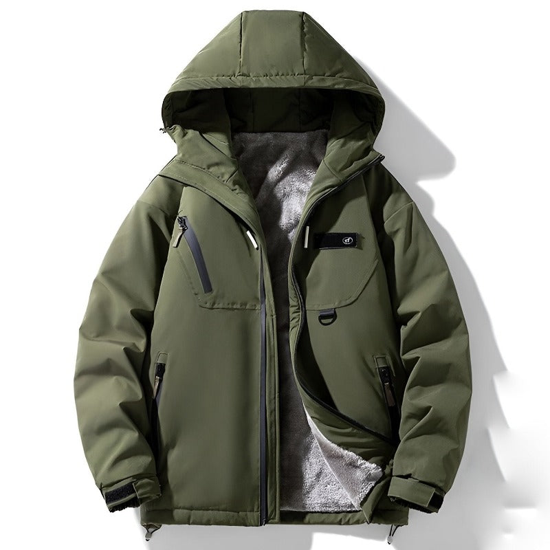 Women's Winter Jacket Hoodie Relaxed Fit