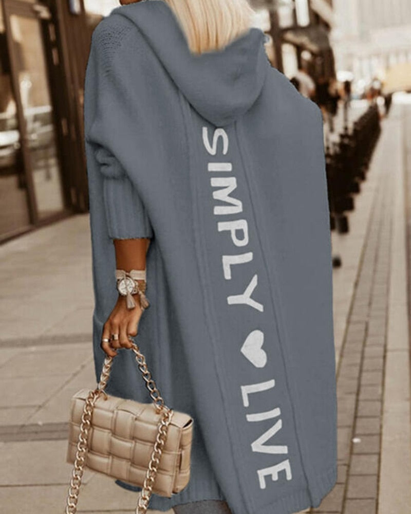 Women's Hoodie Soft Comfortable Print