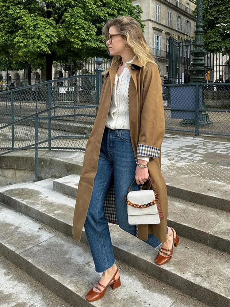 Stylish Women's Elegant Trench Coat