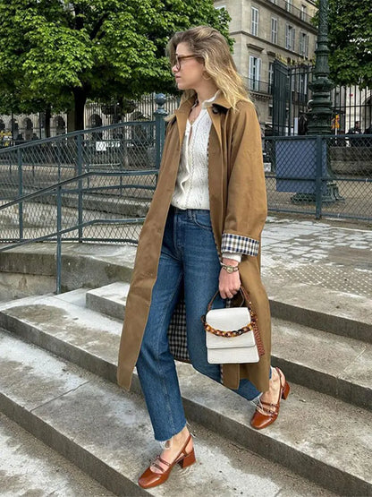 Stylish Women's Elegant Trench Coat
