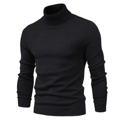 Noah - Fine-knit Roll Neck Sweater Slim Fit Cashmere