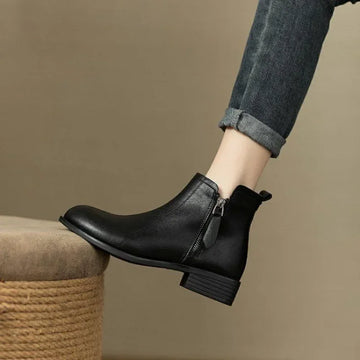 Stiefeletten Damen Schnellverschluss - IdealeKleiden