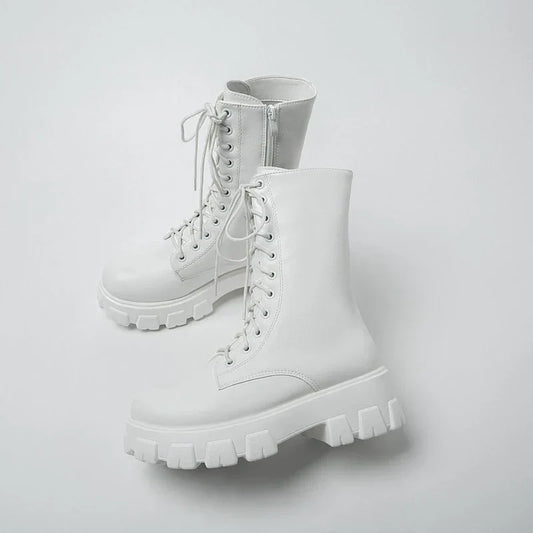 Elegante Stiefel Knöchelhoch Damenschuhe - IdealeKleiden