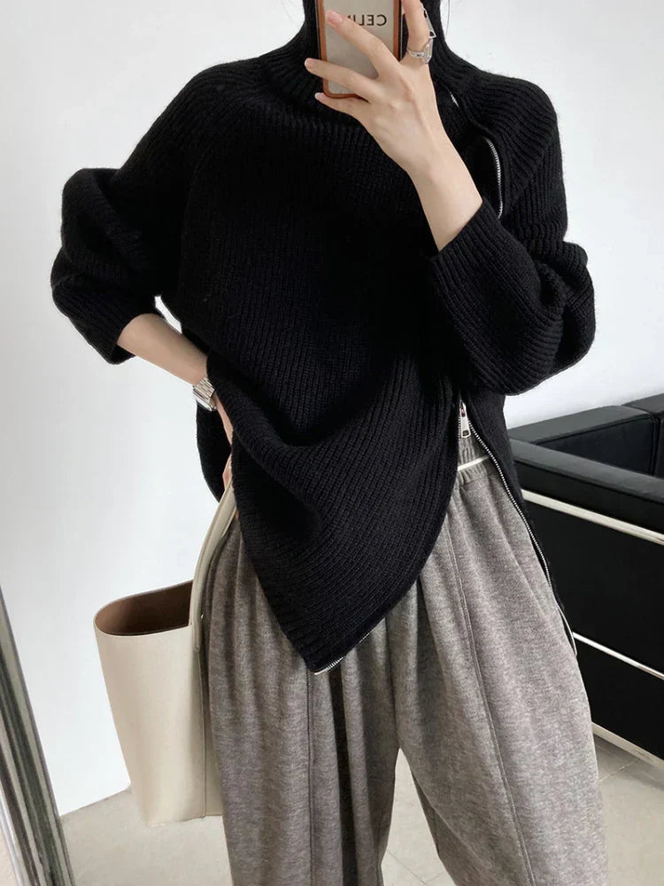 Perla - Striped Sweater Retro Chic