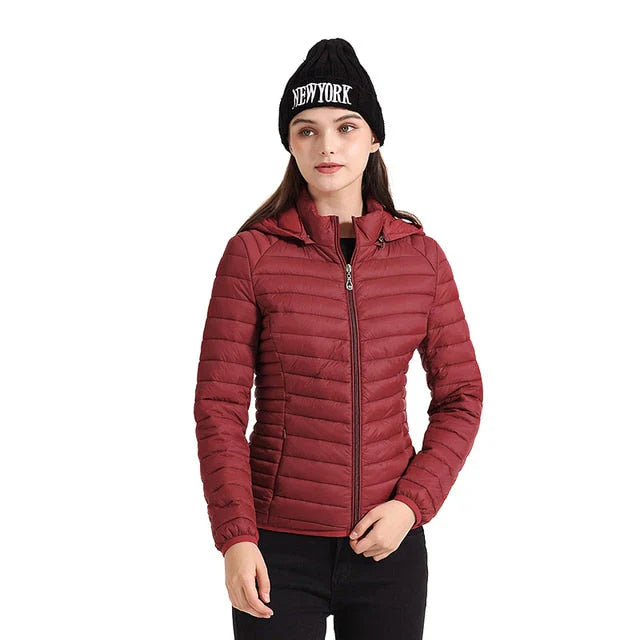 Women's Lightweight Padded Warm Insulated Jacket