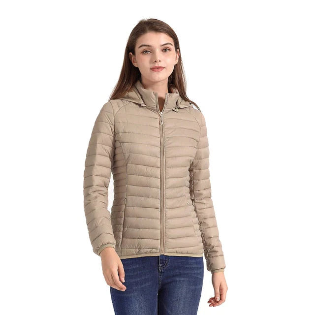 Women's Lightweight Padded Warm Insulated Jacket