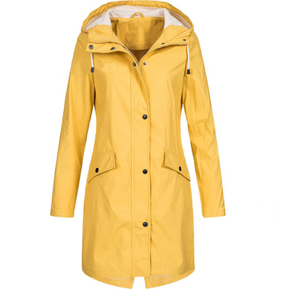 Autumn Raincoat Elegant Women