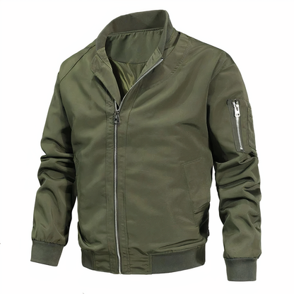 Fashionable Bomber Jacket Sporty