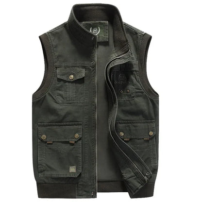 Herren Outdoor Weste Funktionell Vielfach - IdealeKleiden