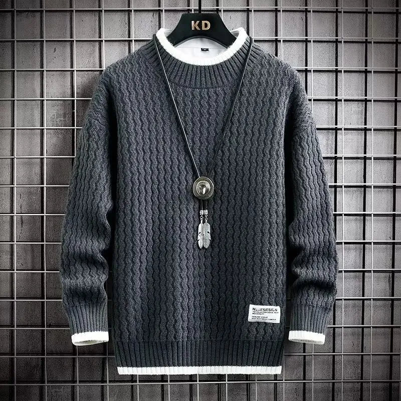 Men's Warm Soft Knitted Sweater