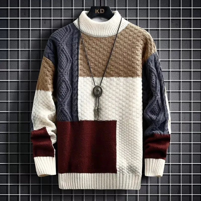 Men's Warm Soft Knitted Sweater