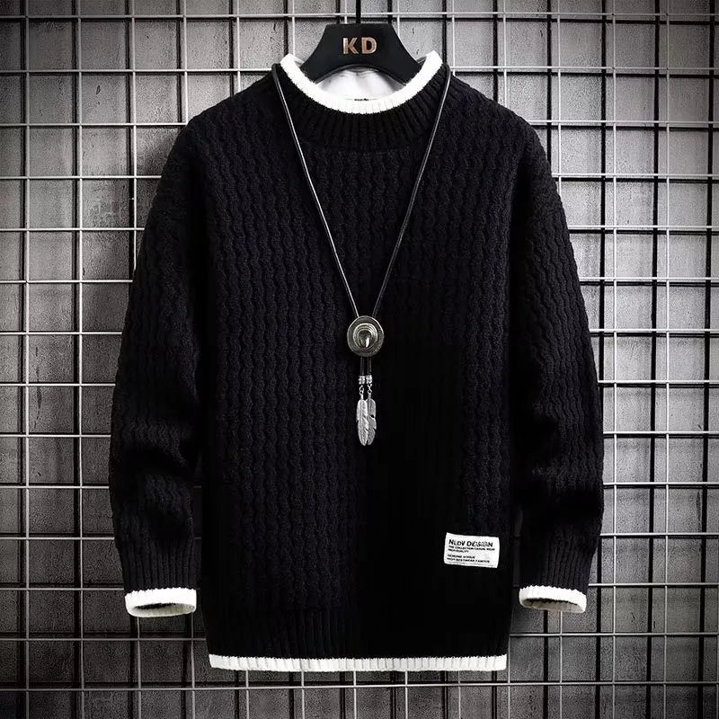 Men's Warm Soft Knitted Sweater