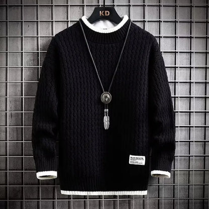 Men's Warm Soft Knitted Sweater