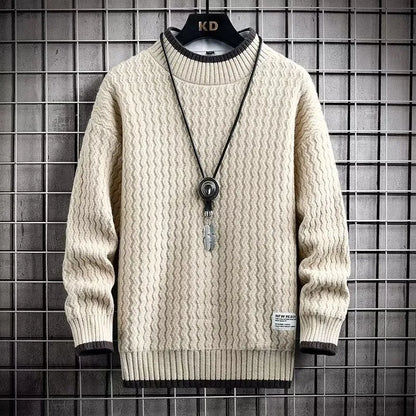 Men's Warm Soft Knitted Sweater