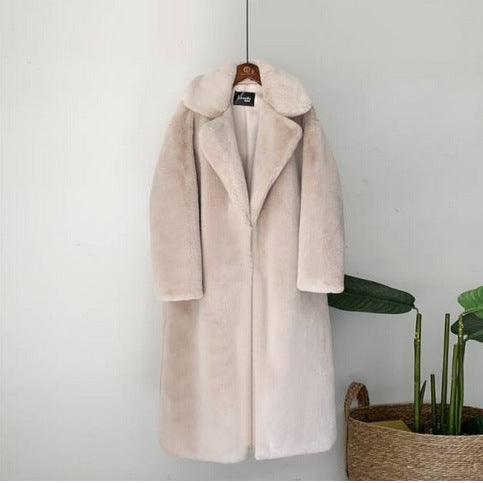 Women's Plush Long Soft Winter Coat