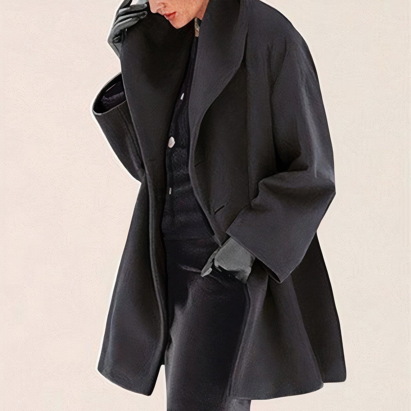 Women's Winter Jacket Warm Hooded Parka Midi
