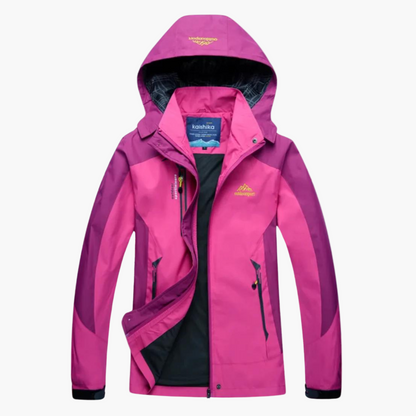 Wasserdichte Outdoor-Jacke Atmungsaktiv Wanderjacke
