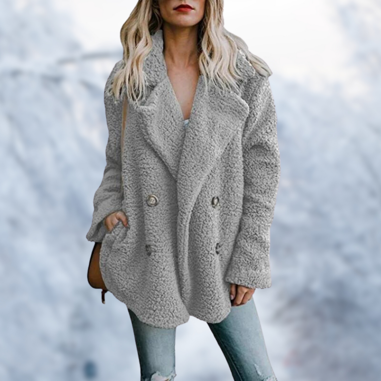 Warm Winter Coat Women's Fur Jacket
