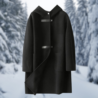 Stylish Women's Jacket Cashmere Warm Hooded