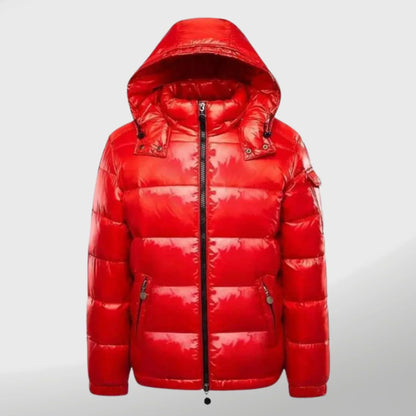 Elegant Women's Long Puffy Winter Jacket