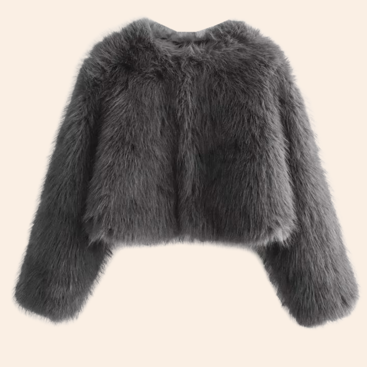 Faux Fur Short Winter Coat