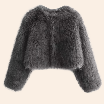 Faux Fur Short Winter Coat