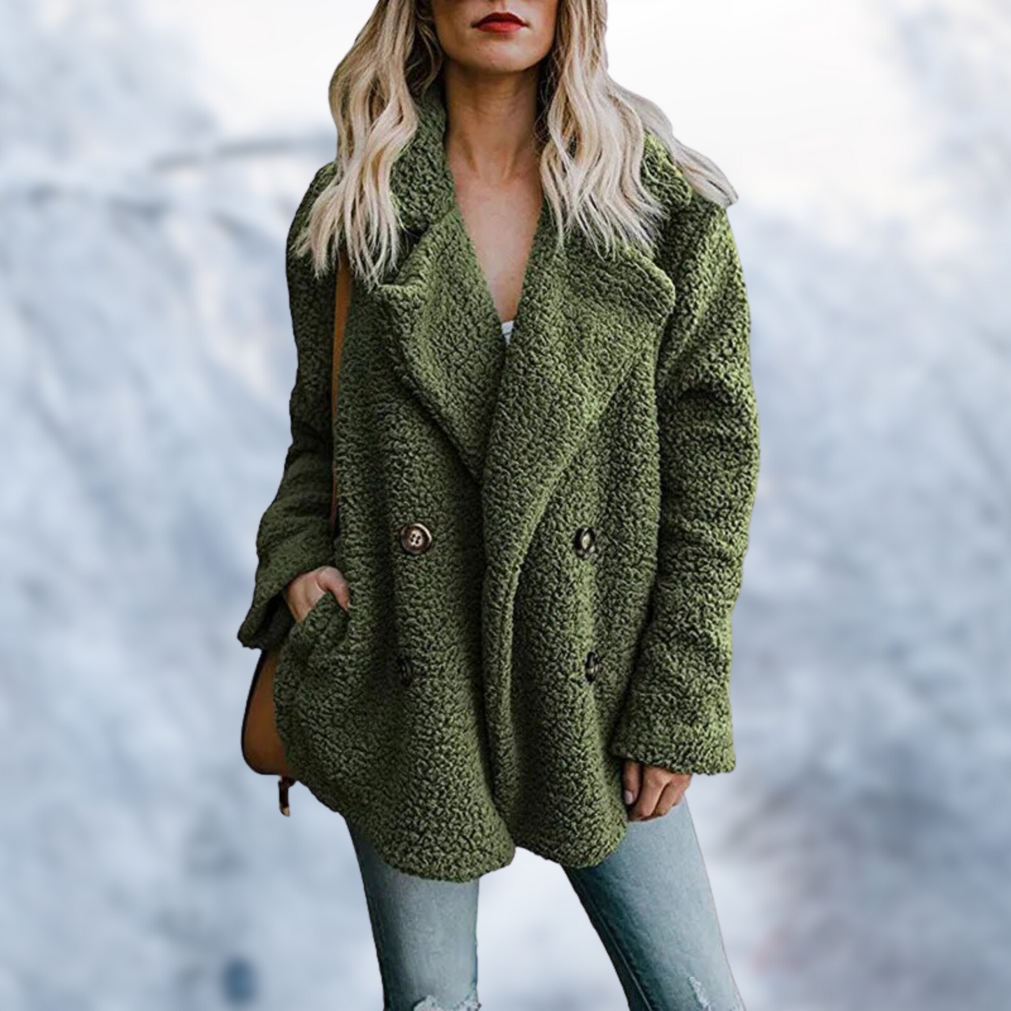 Warm Winter Coat Women's Fur Jacket