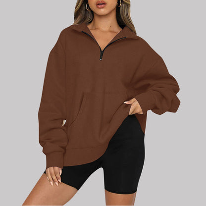 Stylish Winter Jacket Zip Jumper Modern Casual