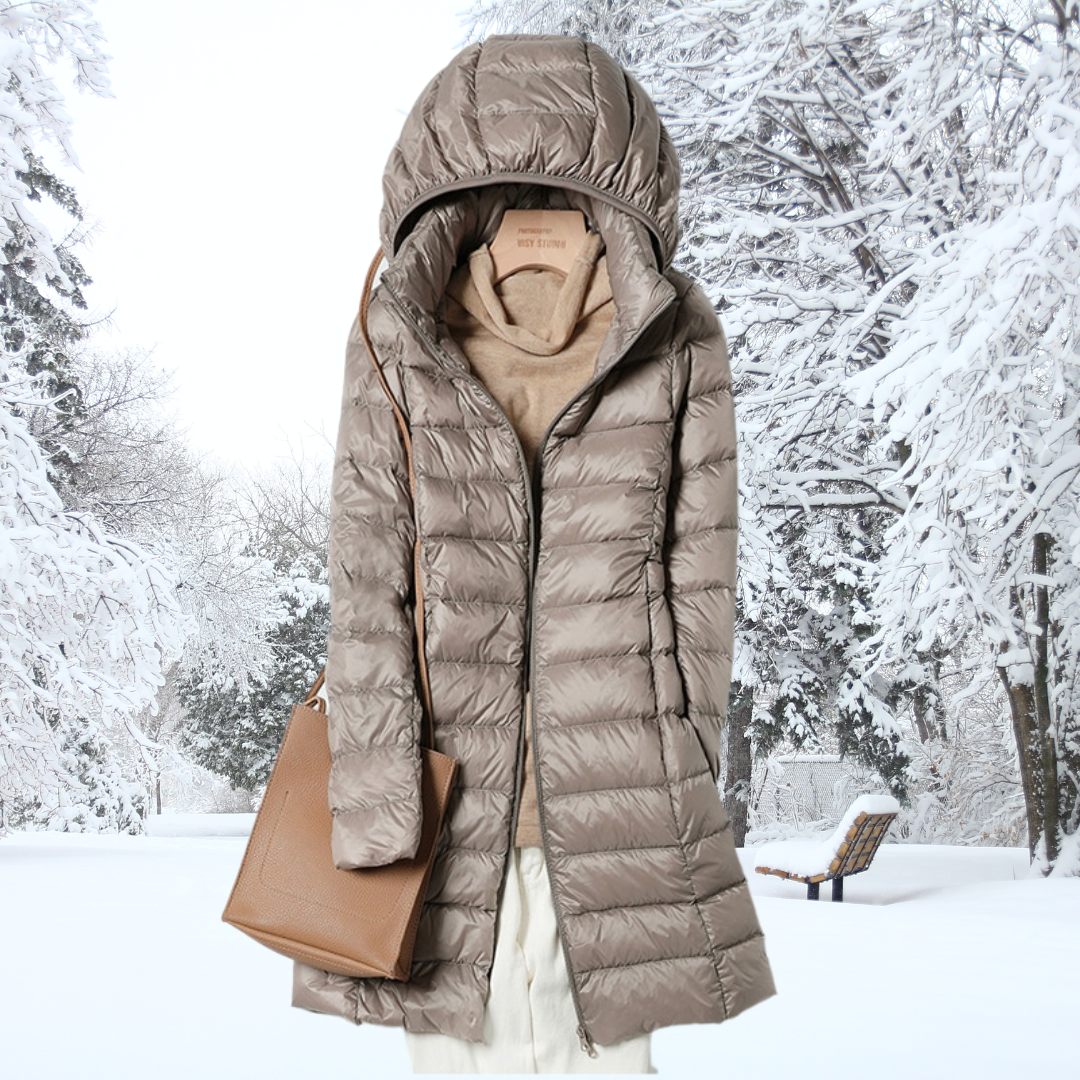 Leicht Daunenjacke Damen Ultralight - IdealeKleiden