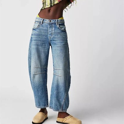 Women's Retro Relaxed Fit Jeans