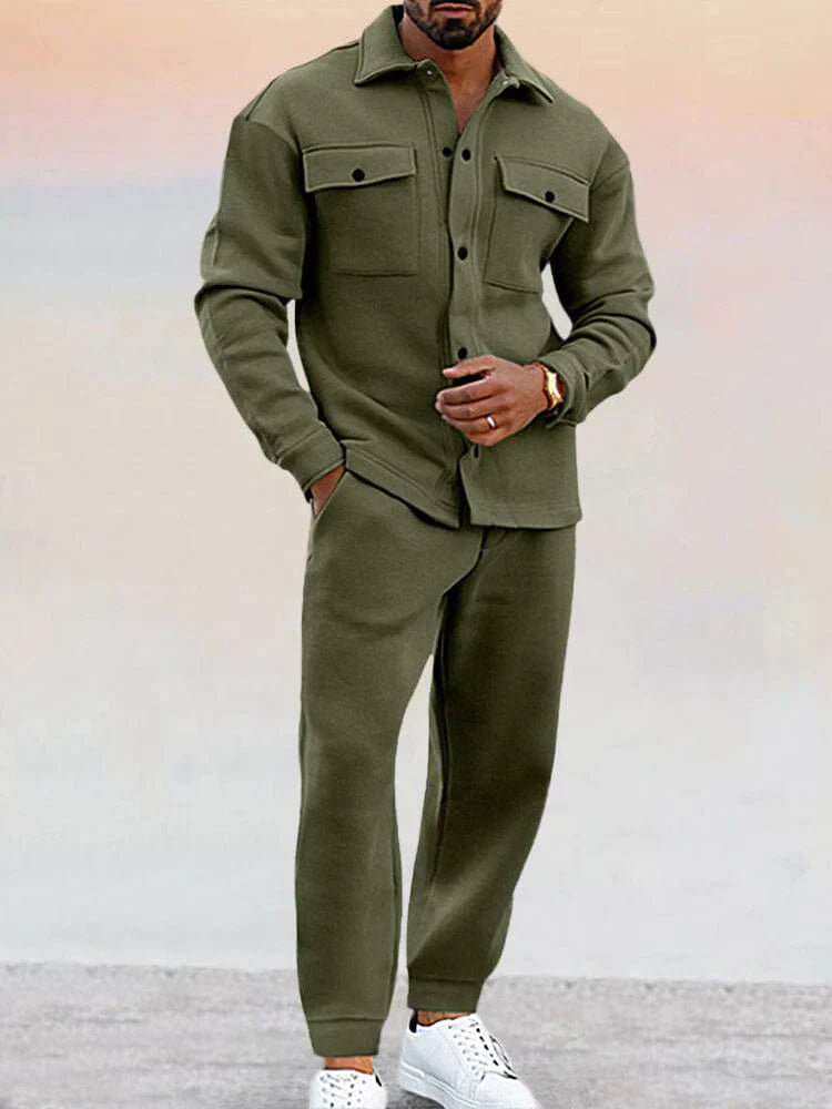 Men's Two-Piece Suit Modern Sporty