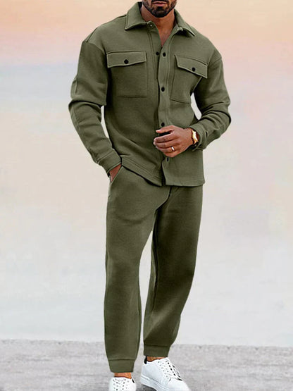 Men's Two-Piece Suit Modern Sporty