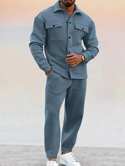 Men's Two-Piece Suit Modern Sporty