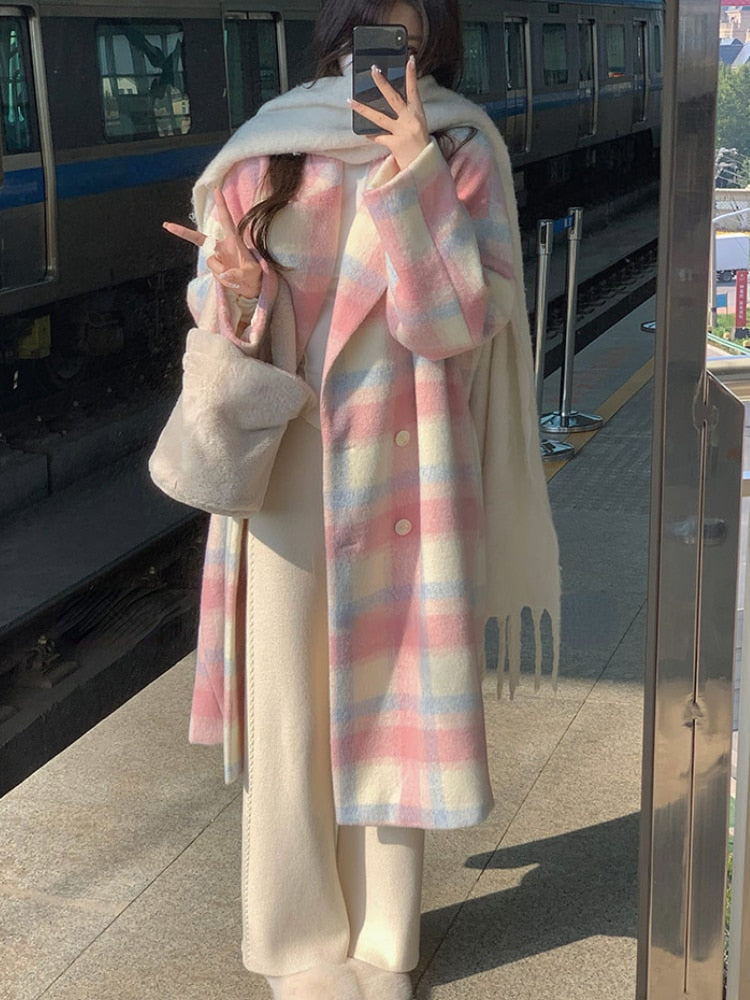 Elegant Women's Wool Winter Jacket