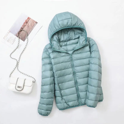 Hooded Down Jacket Warm Winter