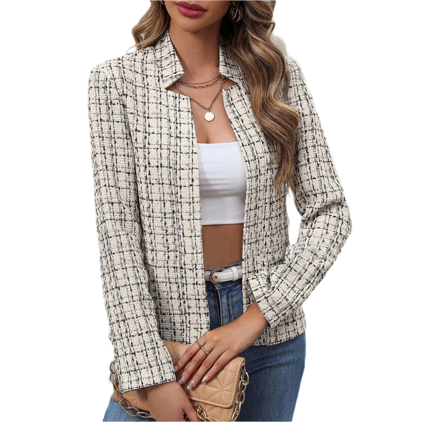 Stylish Women's Blazers Long Sleeve Modern