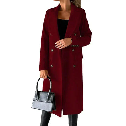 Women's Winter Coat Lapel Style Warm Modern