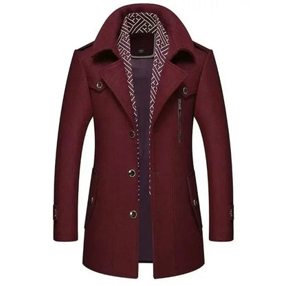 Elegant Business Coat Classic Modern Winter Jacket