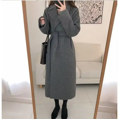Women's Winter Coat with Defined Waist