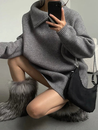 Puck | Rollkragen Pullover Warm Fleece