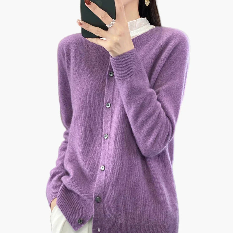 Elegant Knitted Cardigan for Women