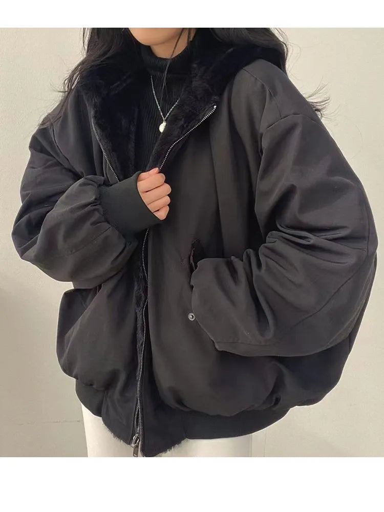 Women's Winter Jacket Long Sleeve Warm