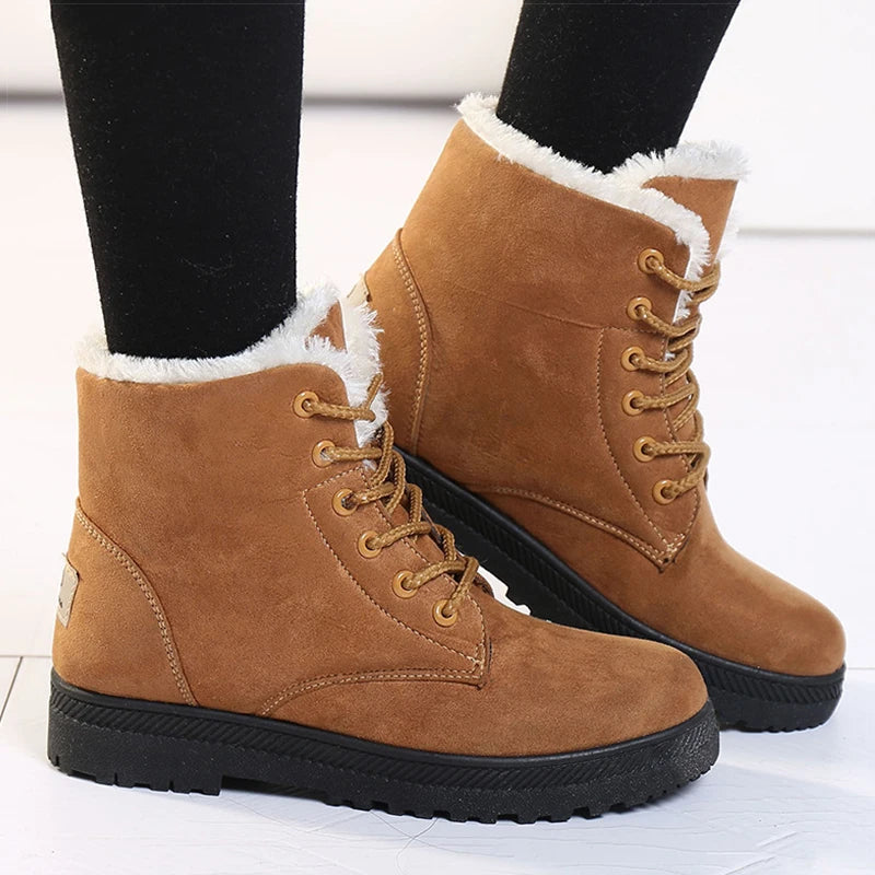 Elegant Women's Warm Winter Boots