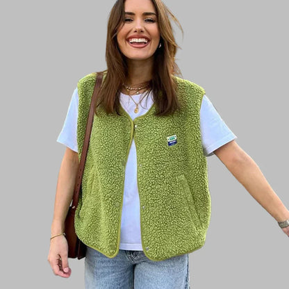 Women's Lambswool Vest Soft Warmer