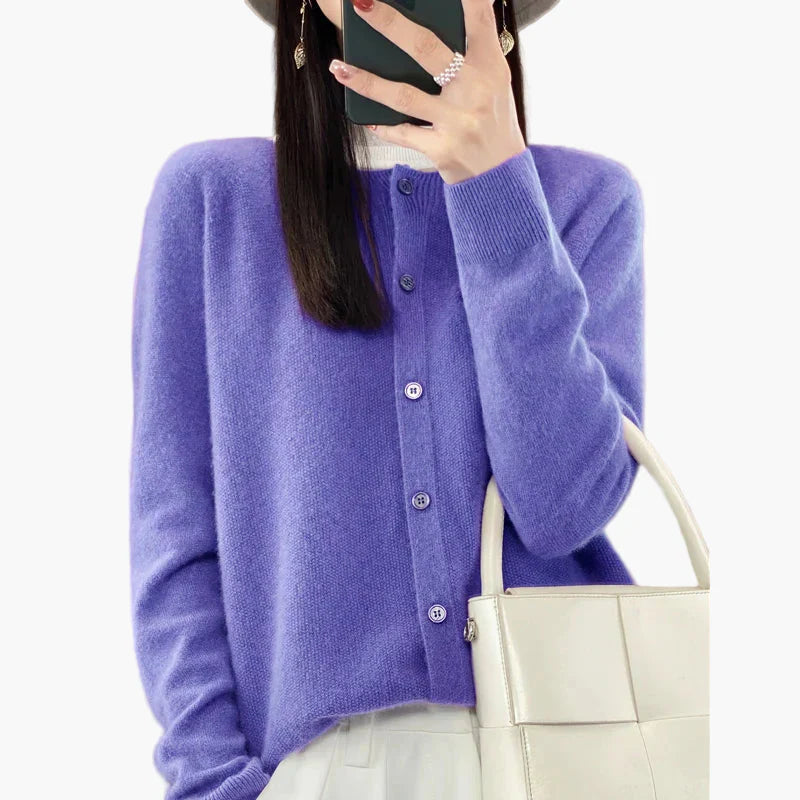 Elegant Knitted Cardigan for Women