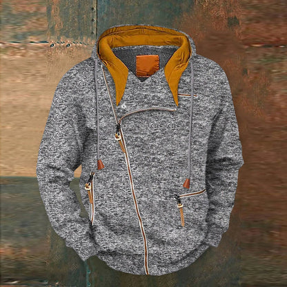 Stylischer Herren Pullover Winterjacke - IdealeKleiden