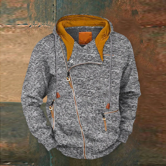 Stylischer Herren Pullover Winterjacke - IdealeKleiden