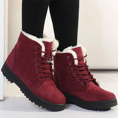 Elegant Women's Warm Winter Boots