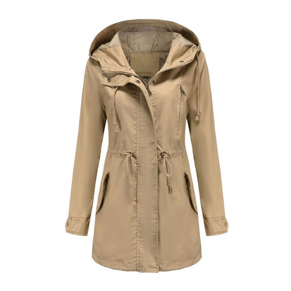Long Rain Jacket Waterproof Women
