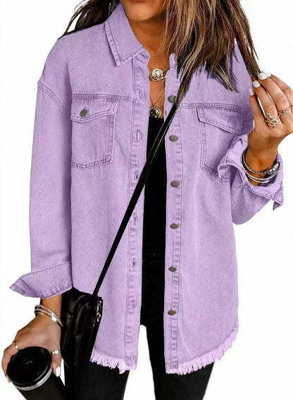 Fashionable Women's Denim Jacket